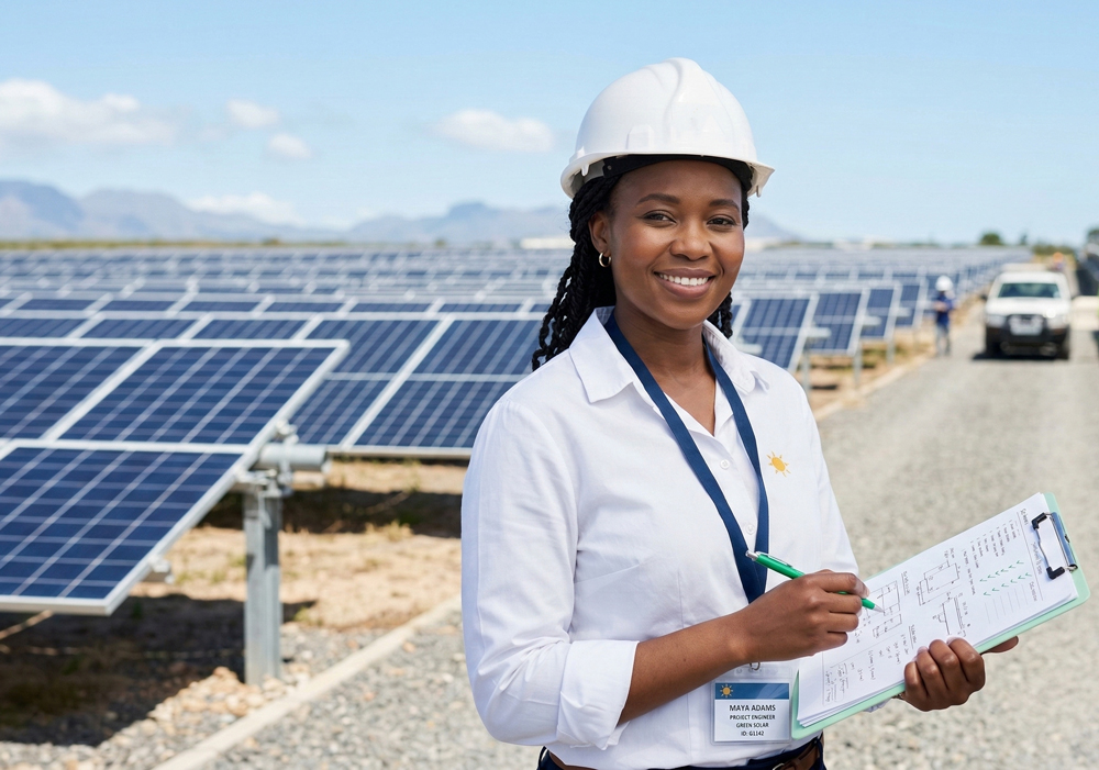 Modern industrial building in Conakry